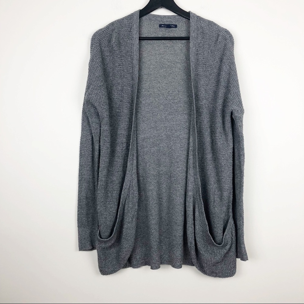 AEO Gray Cardigan
